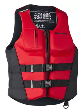 НЕОПРЕНОВА ЖИЛЕТКА ЗА ДЖЕТ SEA-DOO WAVE S /Red/ — 2870380430 BRP