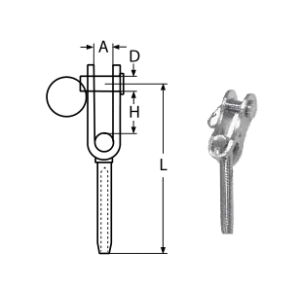 TOGGLE-TERMINAL A4 5MM — 8483405 MTECH