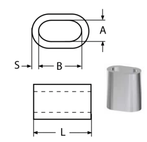 FERRULES - ALUMINIUM ALU 10MM — 8471010 (2) MTECH