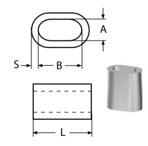 FERRULES - ALUMINIUM ALU 5MM — 8471005 MTECH