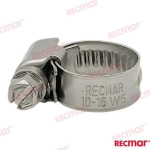 HOSE CLAMP 10-15 W5 (25) — REC38301-316