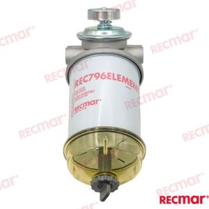 DIESEL DECANTER FILTER WITH GLASS BOWL A — REC796GPUMP