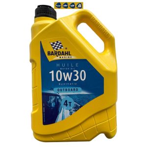 MARINE 4T 10W30 OUTBOARD SYNTHETIC 5L — BAR34643 BARDAHL