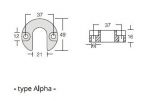 COLLAR FOR TRIM MERCRUISER ALPHA — 00817 TSEAL