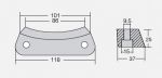 ЦИНКОВ АНОД ДВИГАТЕЛ VOLVO PENTA — 00735 TSEAL